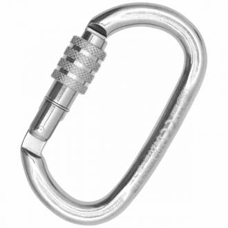 OVALONE INOX SCREW SLEEVE Carabiner