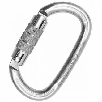 OVALONE INOX TWIST LOCK Carabiner