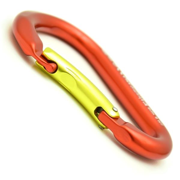 PADDLE BENT GATE Aluminum Carabiner