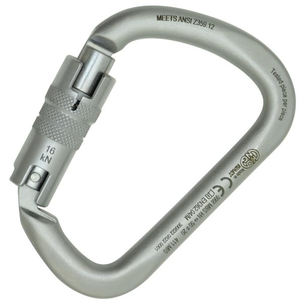 X-LARGE INOX AUTO BLOCK ANSI Carabiner