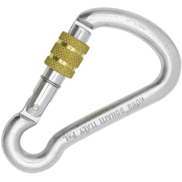 HARNESS CARBON SCREW SLEEVE Carbon Steel Carabiner