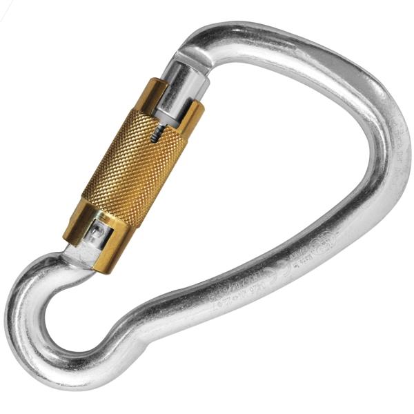 HARNESS CARBON AUTO BLOCK Carbon Steel Carabiner