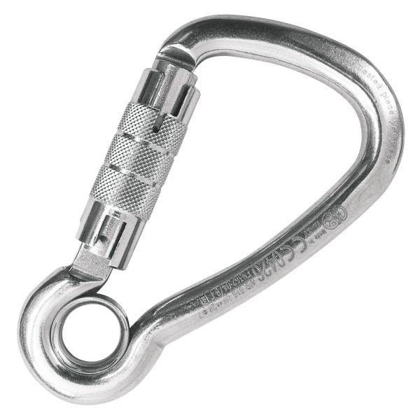 HARNESS EYE TWIST LOCK Stainless Steel Carabiner