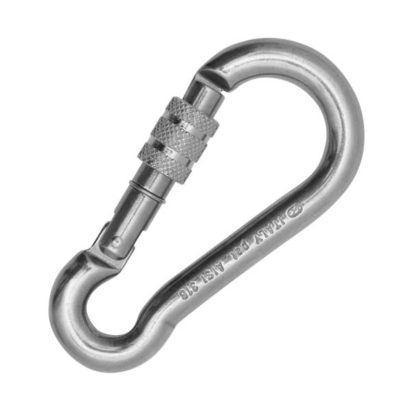 CLASSIC SCREW SLEEVE Stainless Steel Carabiner