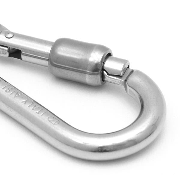 CLASSIC EXPRESS EYE EXTERNAL OPENING Stainless Steel Carabiner