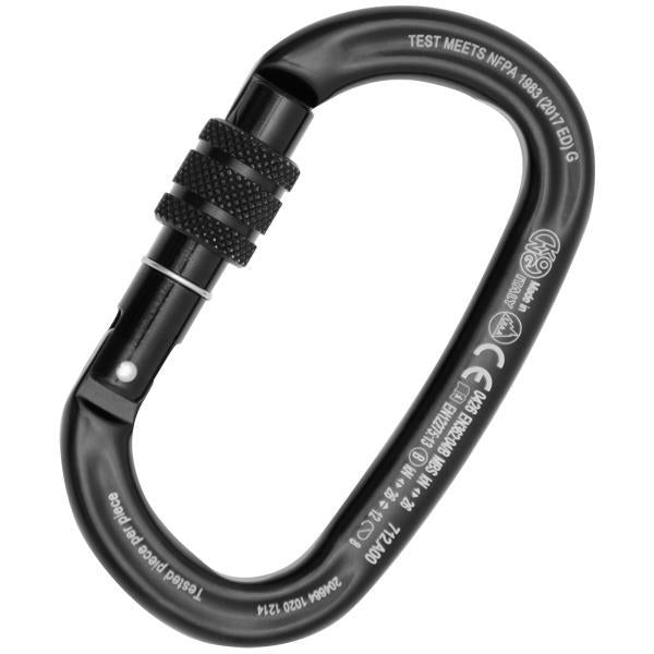 OVALONE ALU SCREW SLEEVE Carabiner