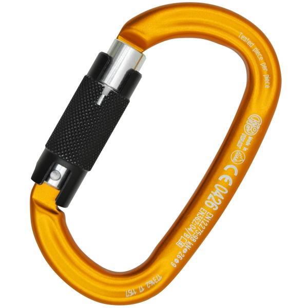 OVALONE ALU AUTO BLOCK Aluminum Carabiner