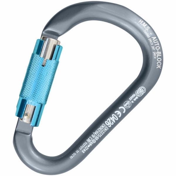 HMS CLASSIC AUTO BLOCK Aluminum Carabiner