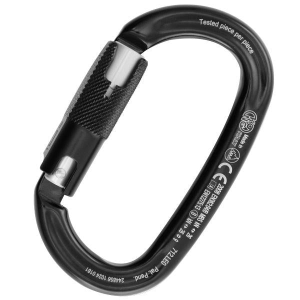 OVALONE ALU RISE LOCK Aluminum Carabiner