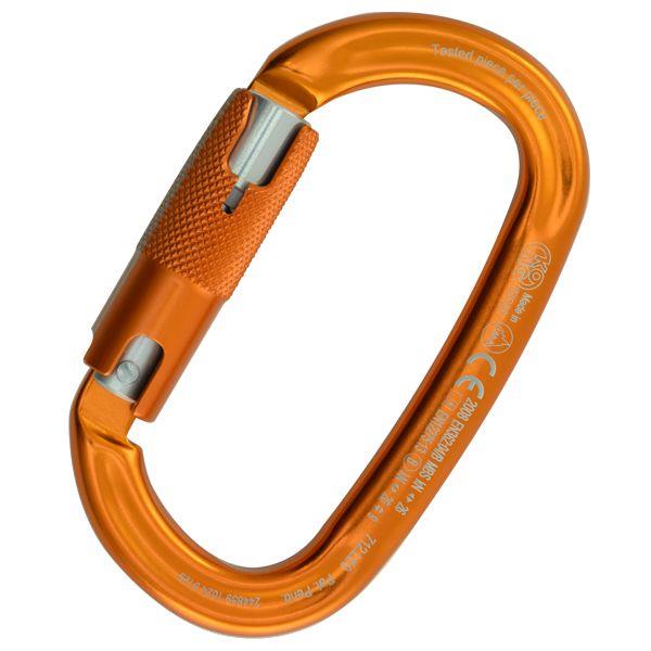 OVALONE ALU RISE LOCK Aluminum Carabiner