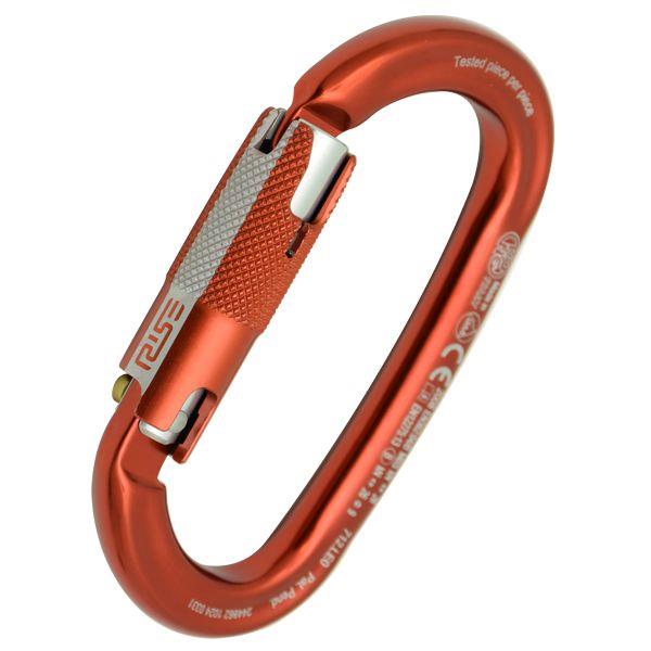 OVALONE ALU RISE LOCK Aluminum Carabiner