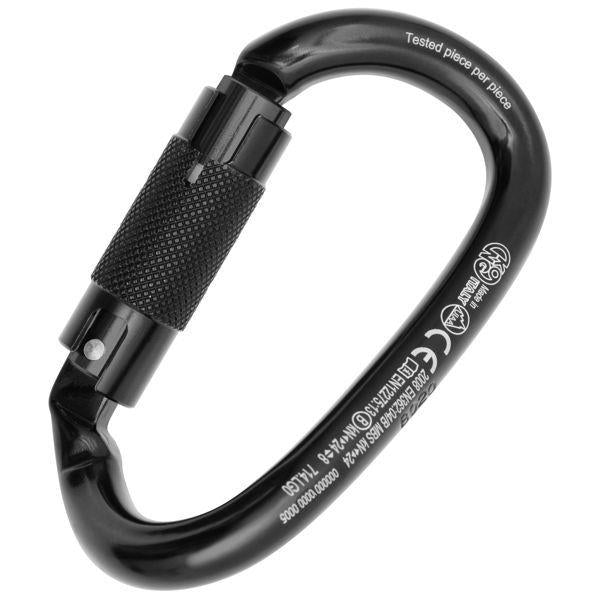 OVALONE DNA ALU AUTO BLOCK Aluminum Carabiner