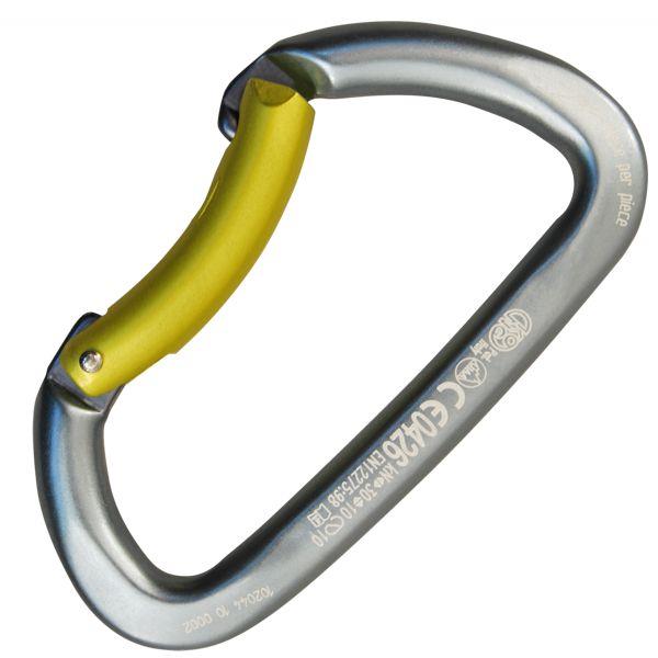 GUIDE BENT GATE Aluminum Carabiner