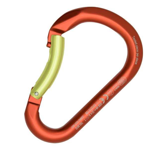 PADDLE BENT GATE Aluminum Carabiner