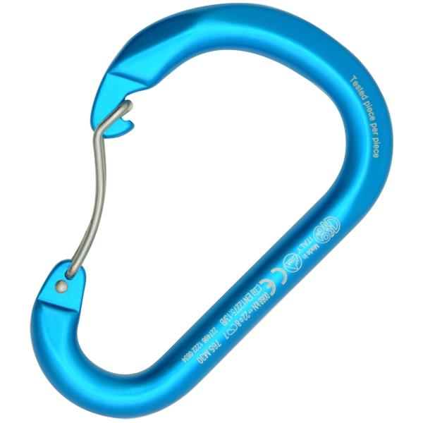 PADDLE WIRE BENT GATE Aluminum Carabiner