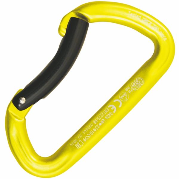 TRAPPER BENT GATE Aluminum Carabiner