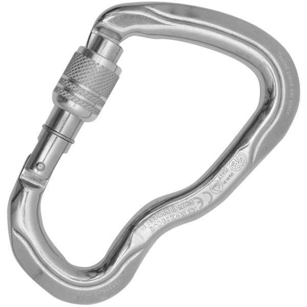 FERRATA SCREW SLEEVE Aluminum Carabiner