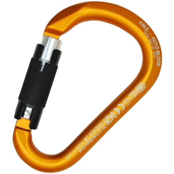 HMS CLASSIC AUTO BLOCK Aluminum Carabiner