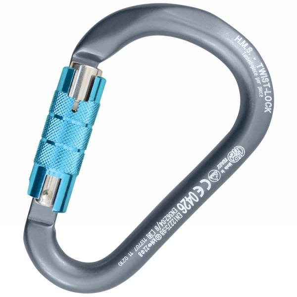 HMS CLASSIC TWIST LOCK Aluminum Carabiner