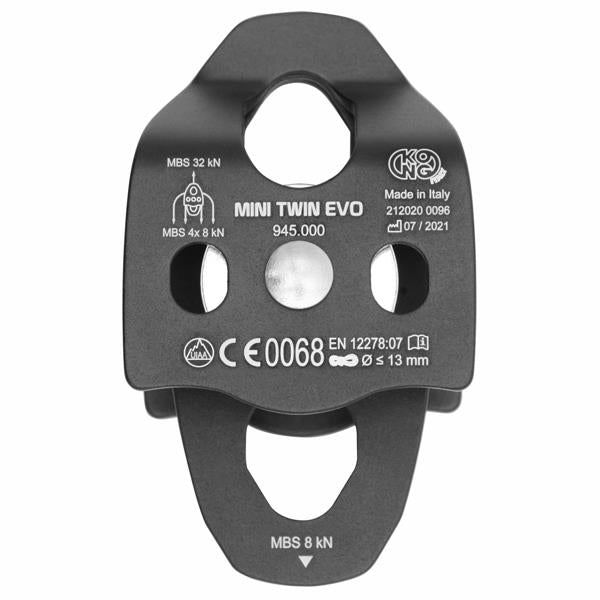 MINI TWIN EVO Aluminum Pulley