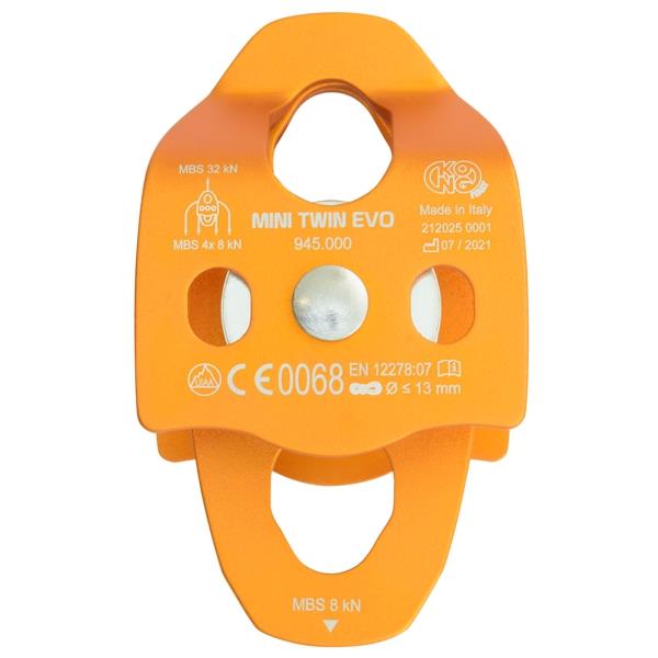 MINI TWIN EVO Aluminum Pulley