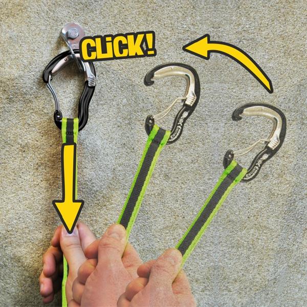 PANIC Ingenious Carabiner | Rigid Webbing