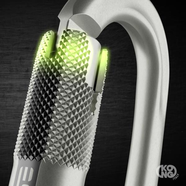 OVALONE ALU RISE LOCK Aluminum Carabiner