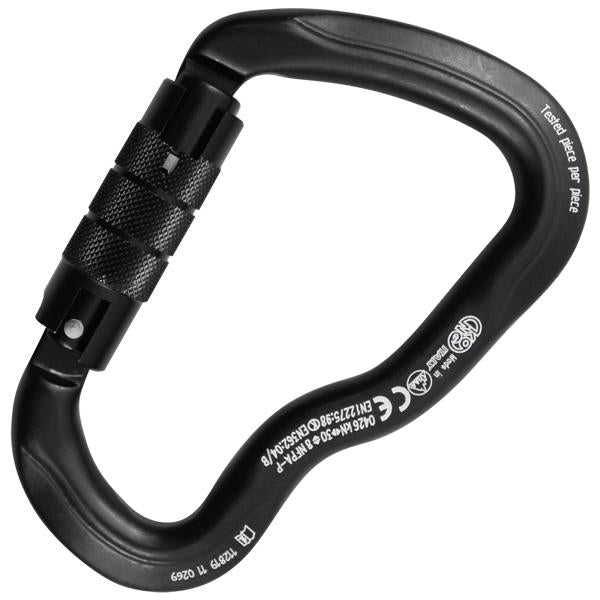 FERRATA TWIST LOCK Aluminum Carabiner