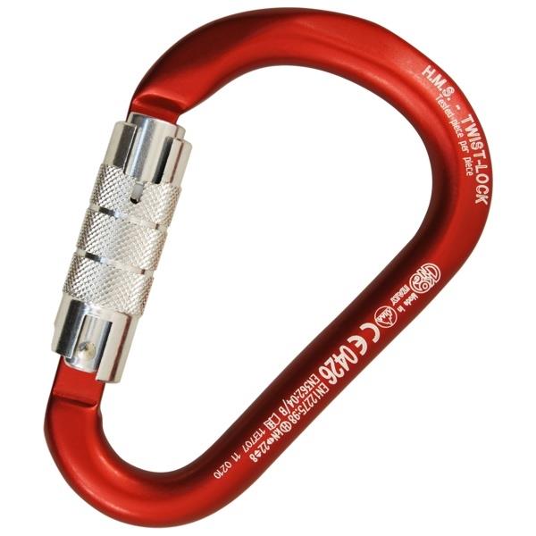 HMS CLASSIC TWIST LOCK Aluminum Carabiner