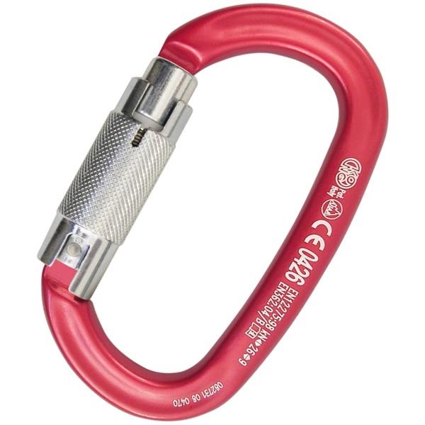 OVALONE ALU AUTO BLOCK Aluminum Carabiner