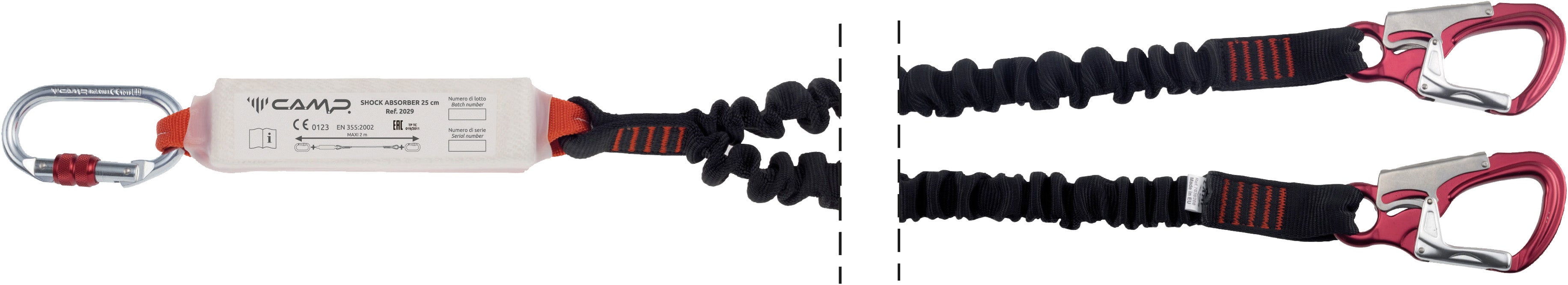 SHOCK ABSORBER REWIND - Elastic lanyard
