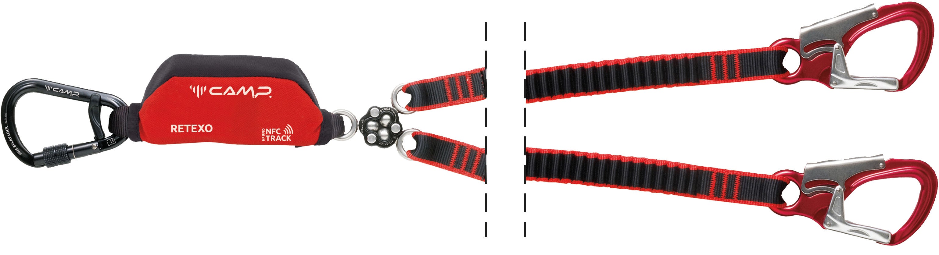RETEXO GYRO REWIND - Elastic lanyard