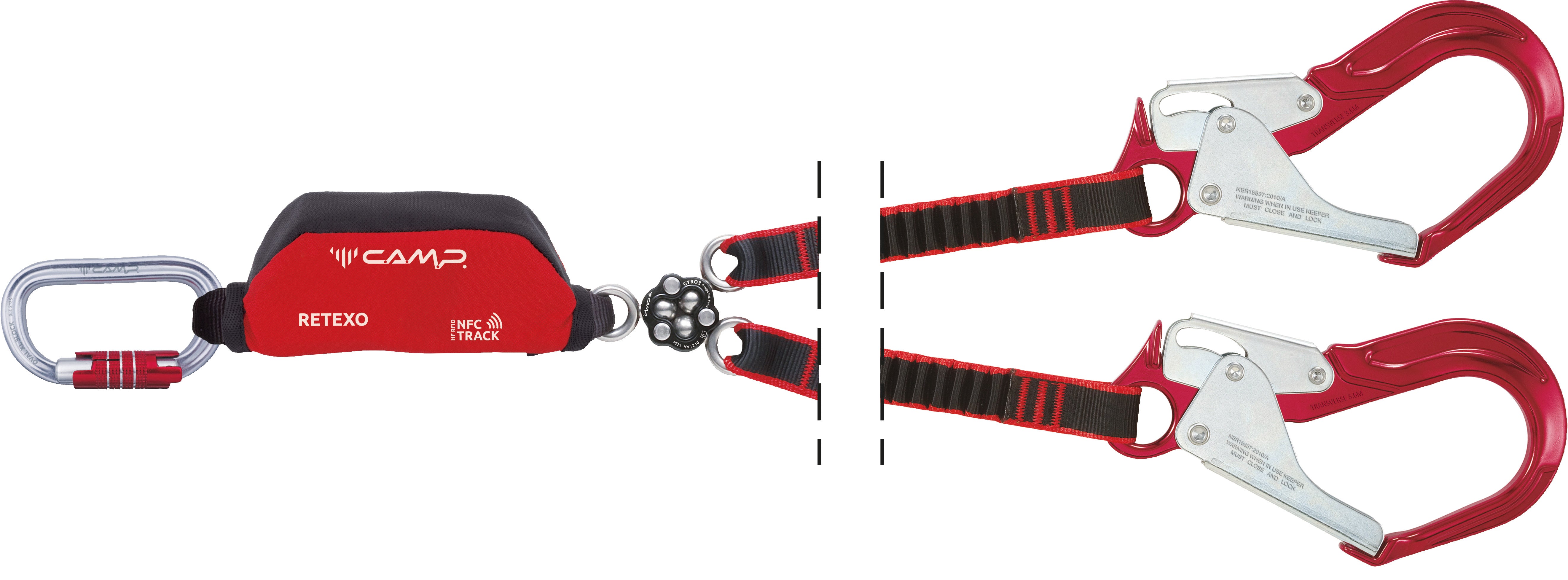 RETEXO GYRO REWIND - Elastic lanyard