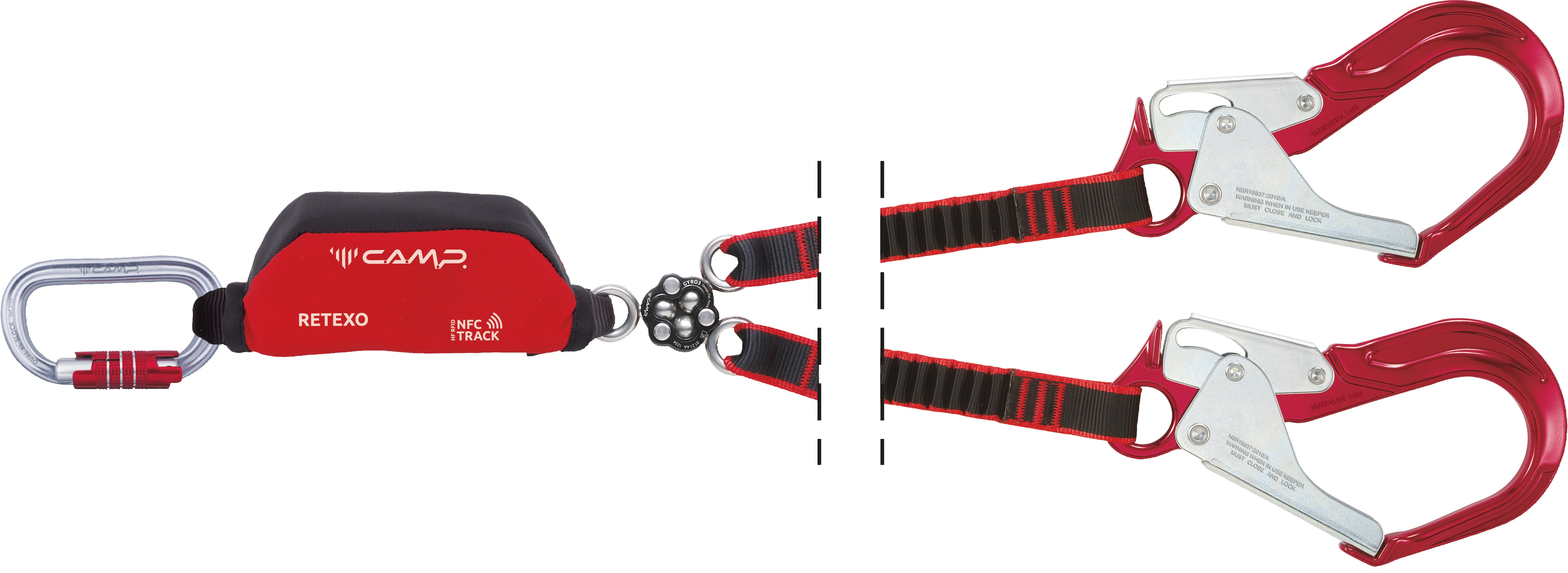 RETEXO GYRO REWIND - Elastic lanyard