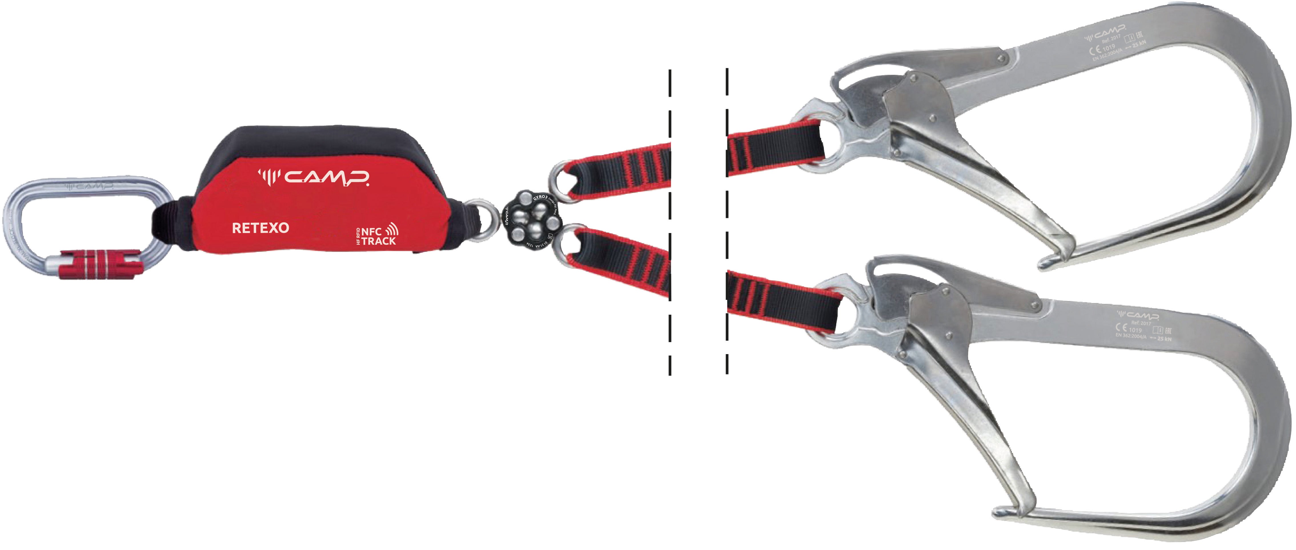 RETEXO GYRO REWIND - Elastic lanyard