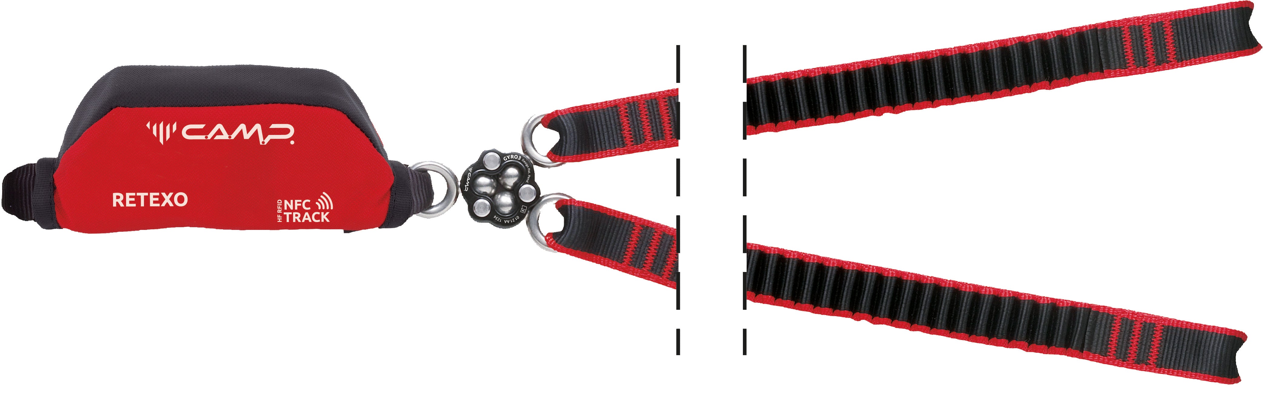 RETEXO GYRO REWIND - Elastic lanyard