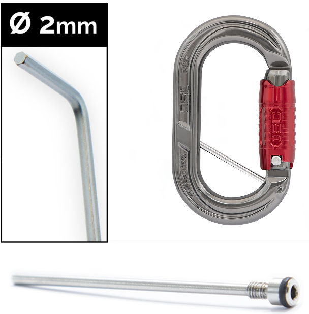 Compact Oval Carabiner