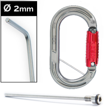 Aluminum Oval Carabiner