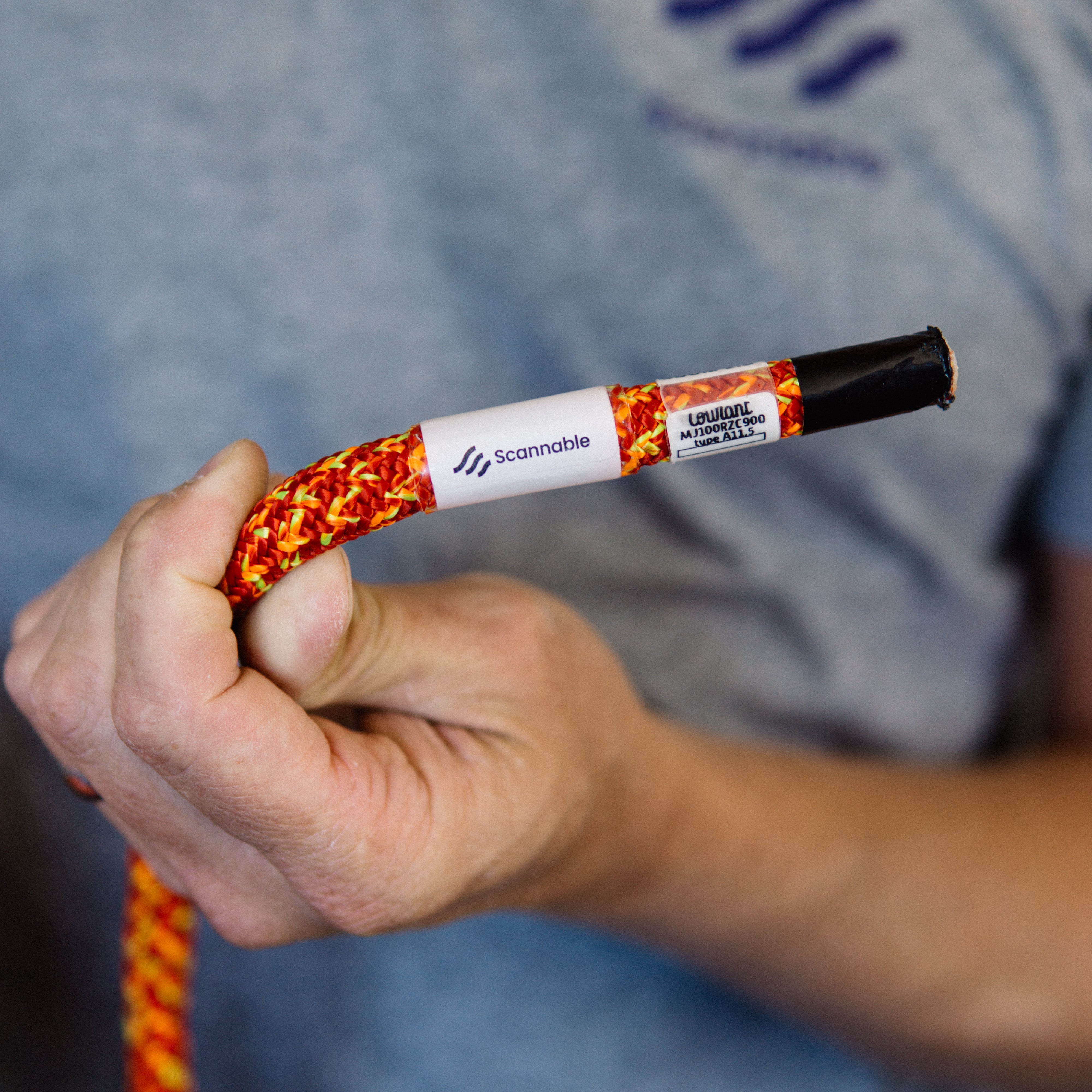 Rope Label NFC 30mm x 60mm (10 Pack)