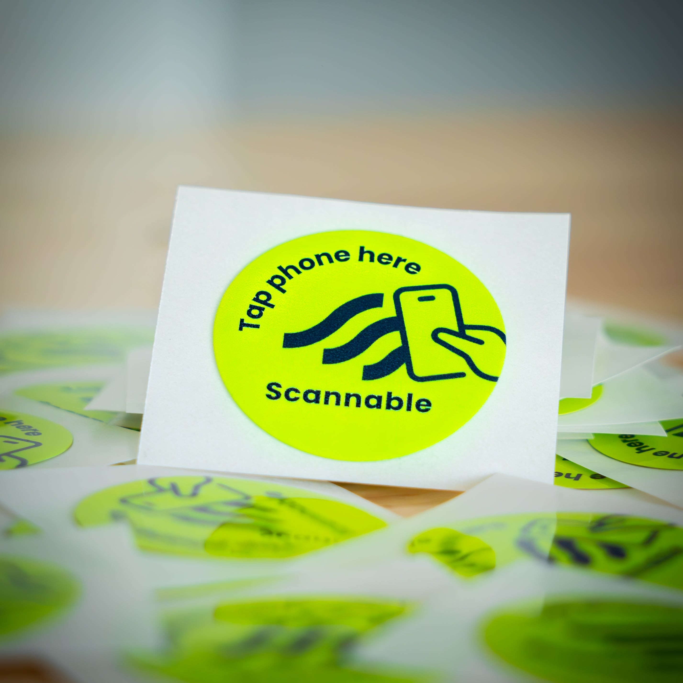 Helmet Sticker NFC Tag 30mm Ø (10 Pack