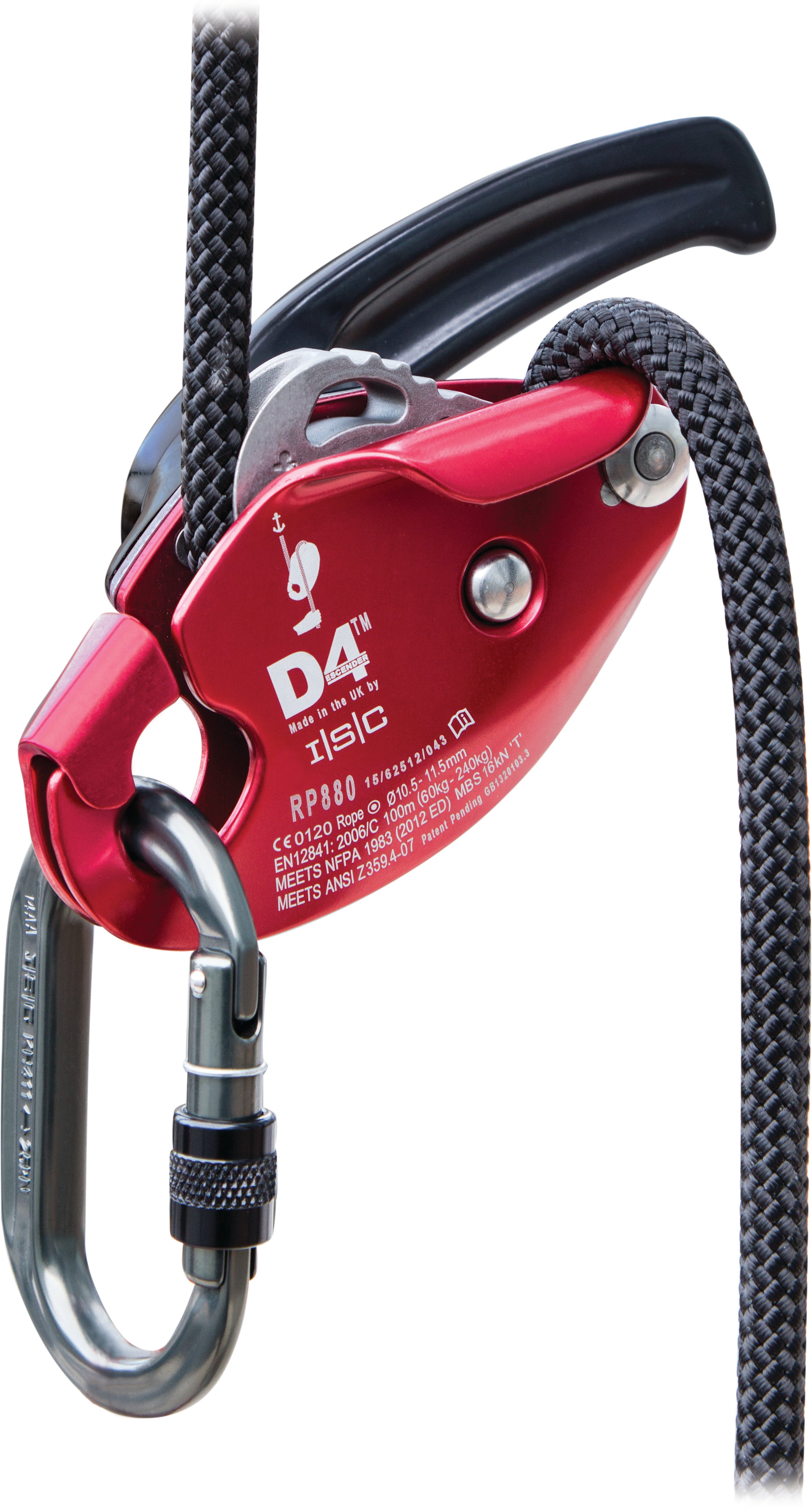D4 Work/Rescue Descender