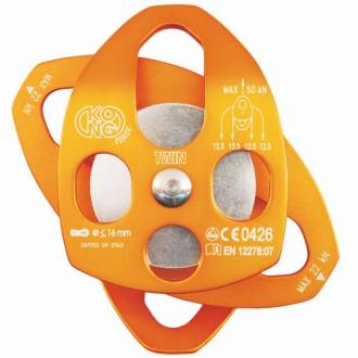 TWIN Aluminum Pulley